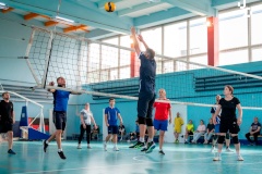 В Центре спорта Невского района прошёл турнир по волейболу «Преодолеваем вместе!»