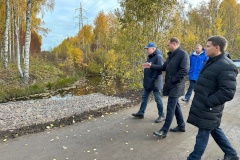 В Курортном районе завершились противоаварийные работы на гидротехническом сооружении на Ржавой канаве - его привели в безопасное состояние