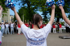 Невский район отметил День России торжественным церемониалом «Мы вместе — Россия!» и патриотической акцией «Поём вместе песни о России»