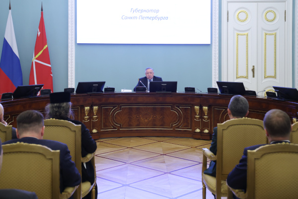 Заседание Консультативного совета по вопросам межнациональных и межрелигиозных отношений при губернаторе Санкт‑Петербурга