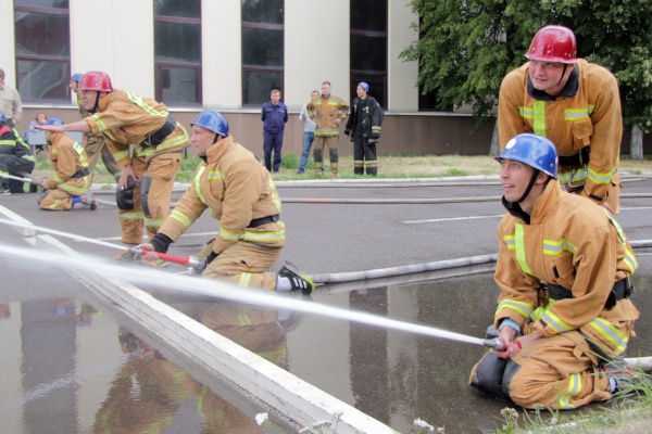 Команда пожарно-спасательного отряда Московского района стала чемпионом