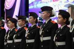 Посвящение в кадеты и Юнармию прошло в школе № 475 в Выборгском районе