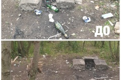 Комитет по природопользованию очистил Парк на Смоленке