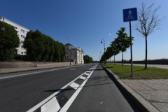 В Петербурге начались работы по созданию велодорожек