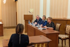 Анна Митянина провела личный прием граждан в администрации Пушкинского района
