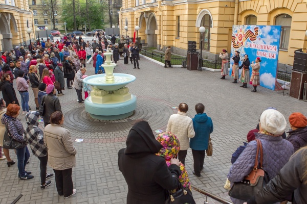 Более 1500 человек отпраздновали День Победы в ДК "Выборгский"