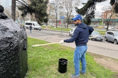 В Кировском районе приведен в порядок ДОТ № 103 на Ленинском проспекте, 136