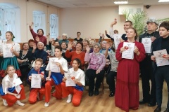 В преддверии Дня народного единства в КЦСОН Центрального района состоялся праздничный концерт