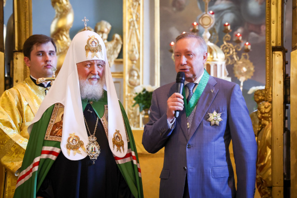 Божественная литургия в Петропавловском соборе в честь Дня святых первоверховных апостолов Петра и Павла