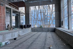 В школе Красногвардейского района появится гигантский актовый зал на 750 мест. Он сможет вместить в себя больше половины учащихся школы одновременно