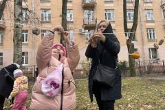 На территории Московского района прошёл районный экологический праздник «Синичкин день»