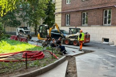 В конце 2022 года в одном из жилых кварталов Московского района появится наружное освещение