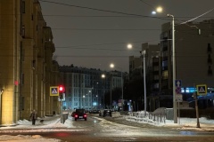 Перевозный переулок получил современное освещение