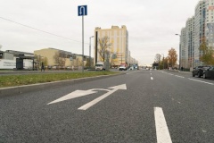 Две важнейшие транспортные артерии Красногвардейского обновили в рамках национального проекта «Инфраструктура для жизни»