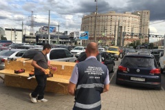 Еще 20 земельных участков общей площадью более 200 квадратных метров освобождено от незаконных объектов торговли