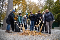Воспитанники районного Центра социальной реабилитации инвалидов приняли участие в акции «Добрый субботник»