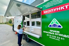 В Петербурге собрали более 161 тонны опасных отходов за лето