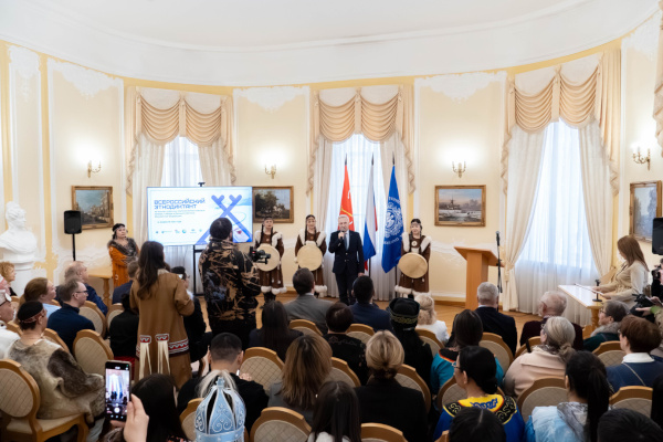 В Санкт‑Петербурге дан старт Всероссийскому этнодиктанту на языках коренных малочисленных народов