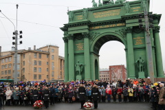 В Кировском районе отметили 79-ю годовщину полного освобождения Ленинграда от фашистской блокады