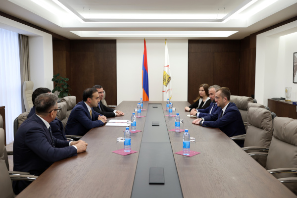 Встреча с мэром Еревана Тиграном Авиняном