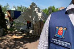 Проведены мероприятия по освобождению земельных участков,  занятых без правовых оснований под размещение летних кафе