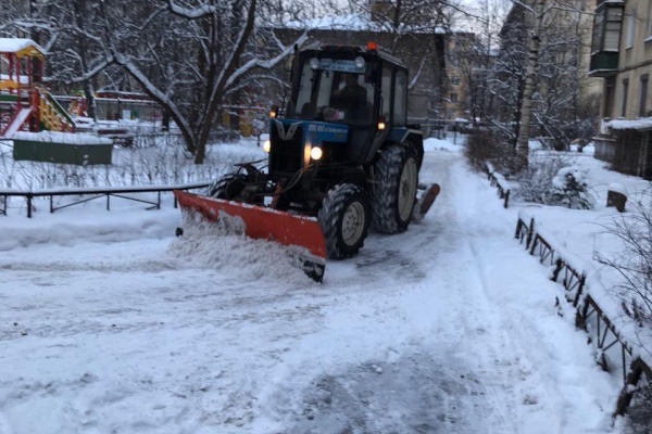 Свежевыпавший снег