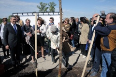 Торжественная церемония закладки парка «Парад садов» 