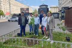 На площади Мужества в Калининском теперь «Советская Арктика»