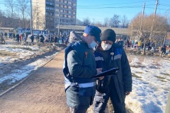 Сотрудники Комитета продолжают борьбу с расклейщиками незаконных объявлений