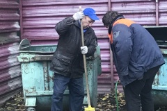 Осенний месячник по благоустройству в учреждениях культуры