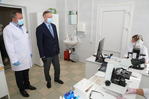Объезд Центрального района. Посещение лаборатории Кожно-венерологического диспансера №11