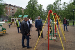 Заместитель главы администрации провел обход Центрального района
