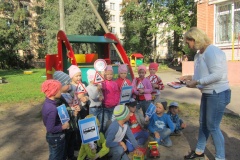 Маленькие кировчане поиграли в «Автомобили, автомобили…»