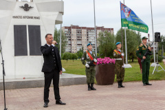 В Парке Боевого Братства прошел церемониал в честь Дня ВДВ