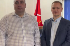 В администрации Красногвардейского района поблагодарили трёх жителей района, которые спасли ребёнка на пожаре в ЖК «Новая Охта»