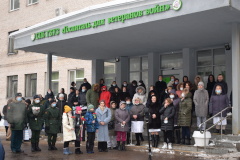 В Госпитале для ветеранов войн почтили память погибших в годы блокады Ленинграда