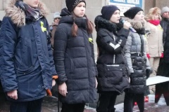 Ничто не забыто: накануне дня снятия блокады Ленинграда на Невском, 14 прошла церемония возложения цветов