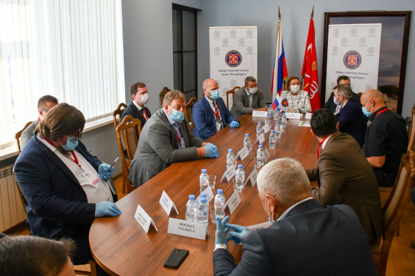 Международные эксперты в Общественной палате Санкт‑Петербурга