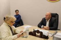 Временно исполняющий обязанности главы администрации Центрального района Александр Векслер провёл личный приём граждан