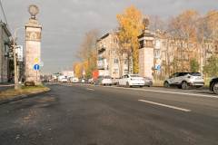 Александр Беглов: Отремонтированы значимые транспортные артерии Красногвардейского района – проспект Энергетиков и улица Коммуны