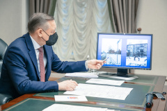 Новое уличное освещение получит большой квартал Фрунзенского района