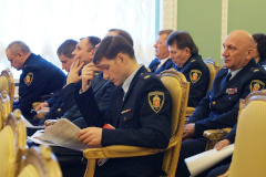 В Смольном прошло заседание Комиссии при Правительстве Санкт‑Петербурга  по предупреждению и ликвидации чрезвычайных ситуаций и обеспечению пожарной безопасности