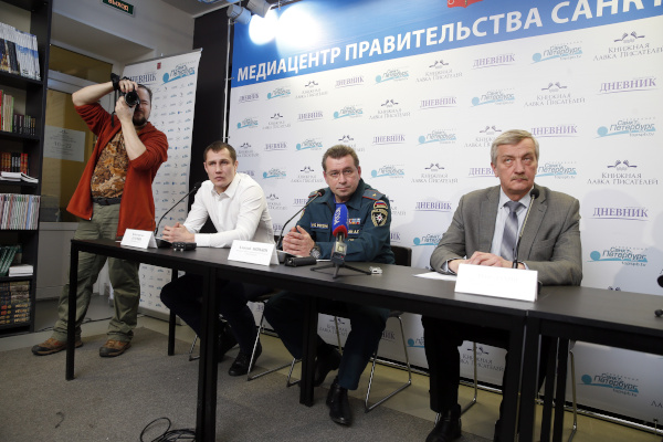 Пресс-конференция, посвящённая подготовке к празднику Крещения Господня в Санкт‑Петербурге