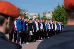 Призывники спортивной роты Фрунзенского района пополнили ряды российской армии