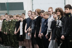 В Центре физической культуры и спорта «Нарвская застава» состоялся военизированный кросс для молодежи допризывного возраста