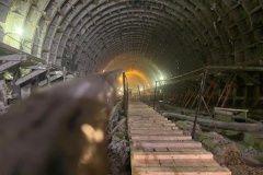 На «Чернышевской» ведутся бетонные работы