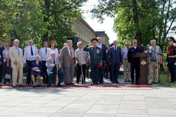24 июня состоялось открытие стенда памяти  Герою Советского Союза Ашику Михаилу Владимировичу