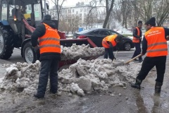 Администрация оценила качество уборки в Авиагородке