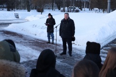 Вчера на Пискаревском мемориальном кладбище района прошла молодежная акция «Мы помним», приуроченная к 79-ой годовщине прорыва блокады Ленинграда