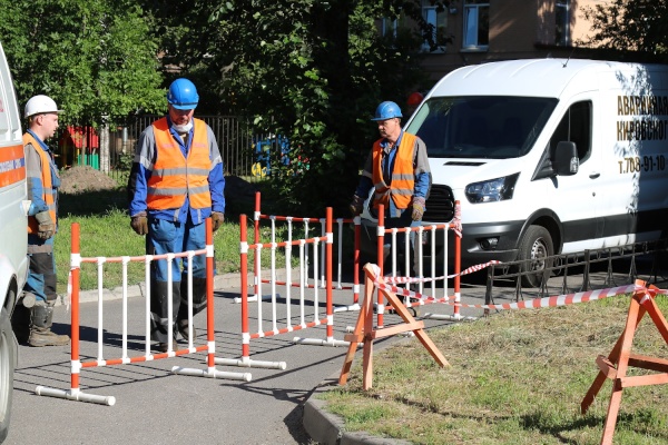 На улице Трефолева прошла противоаварийная тренировка